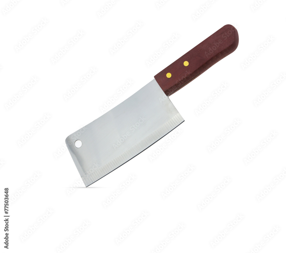 Knife isolated on white background.