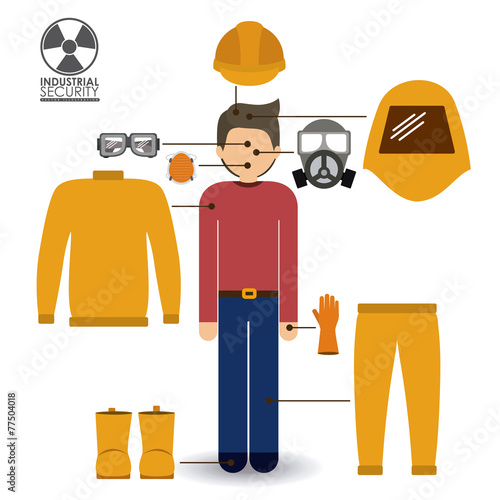 Security design, vector illustration.