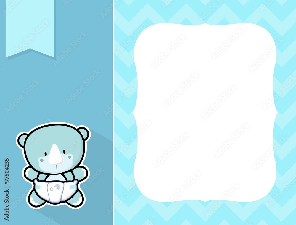 baby rhino frame baby rhino frame