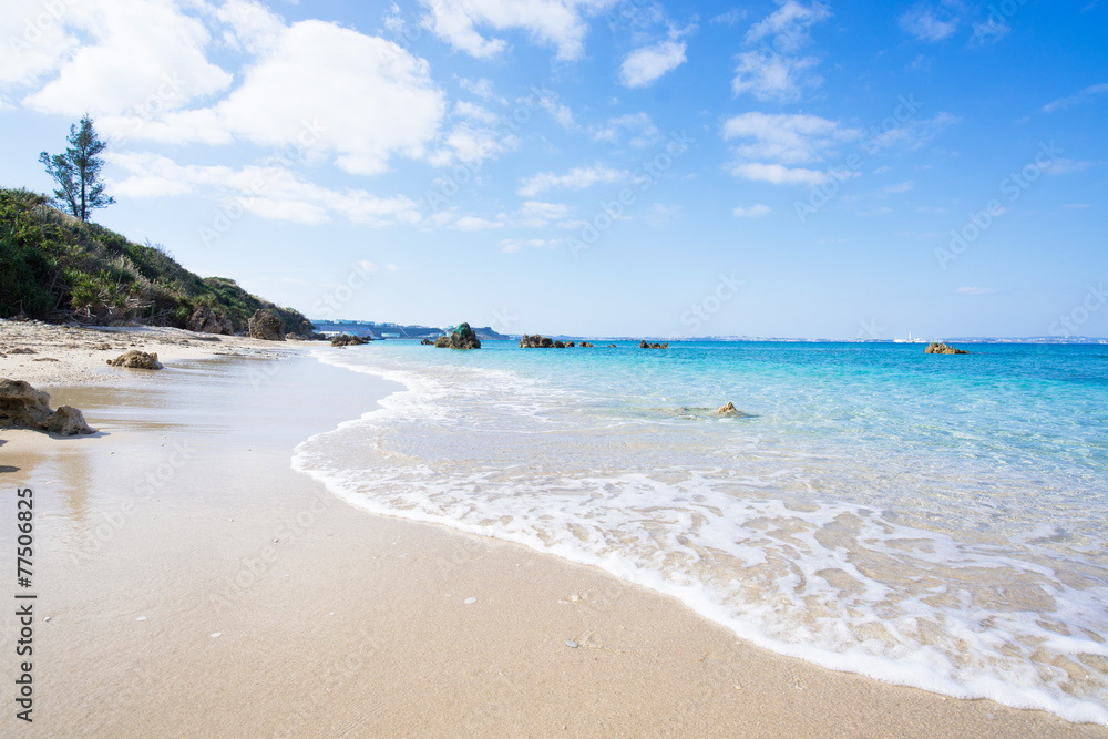 沖縄のビーチ・うるま市・宮城島
