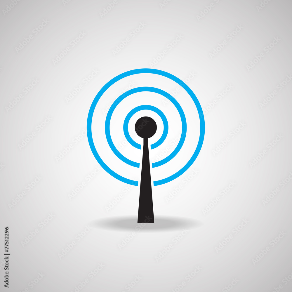 Antenna Satellite dish and technology icon Antenna Satellite dish and technology icon