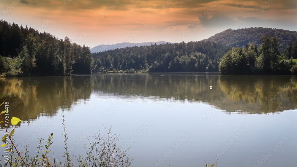 Beautifull landscape in Krka national park
