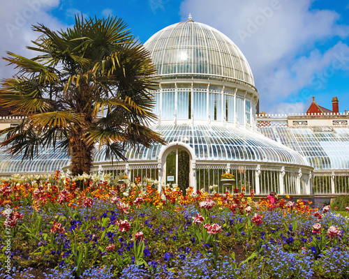 The Palm House at the Botanic Gardens