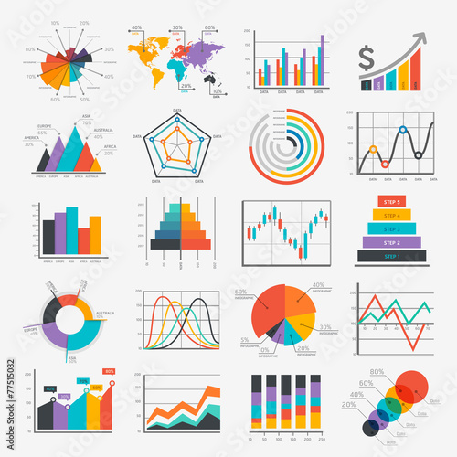 Business Infographic icons.