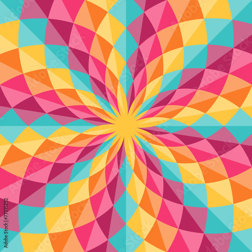 Abstract geometric pattern