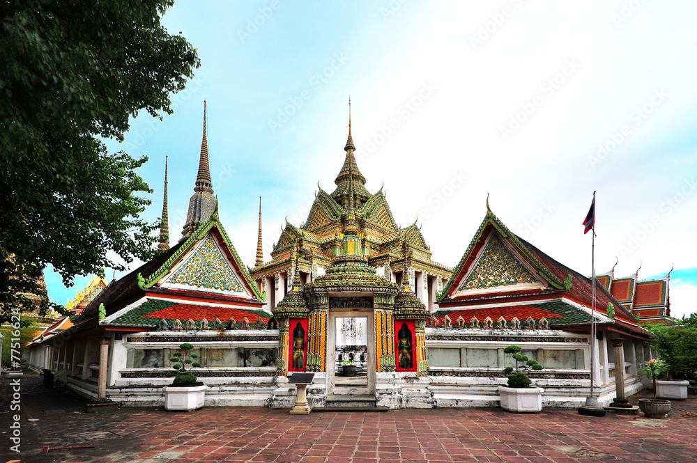 Wat Pho is a Buddhist temple in Bangkok, Thailand.