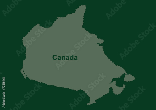 Canada map vector, canada, canada vector