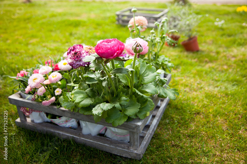 spring flower decoration