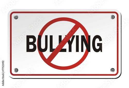 stop bullying signs