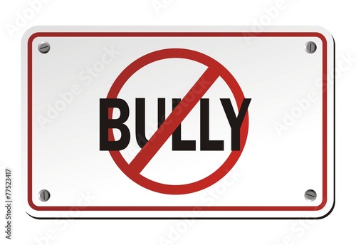 stop bully signs