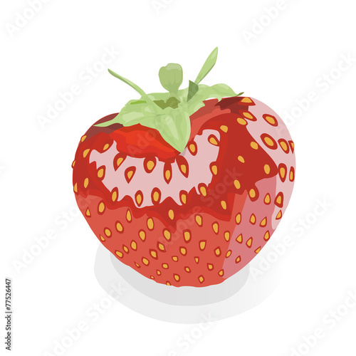la fragola matura