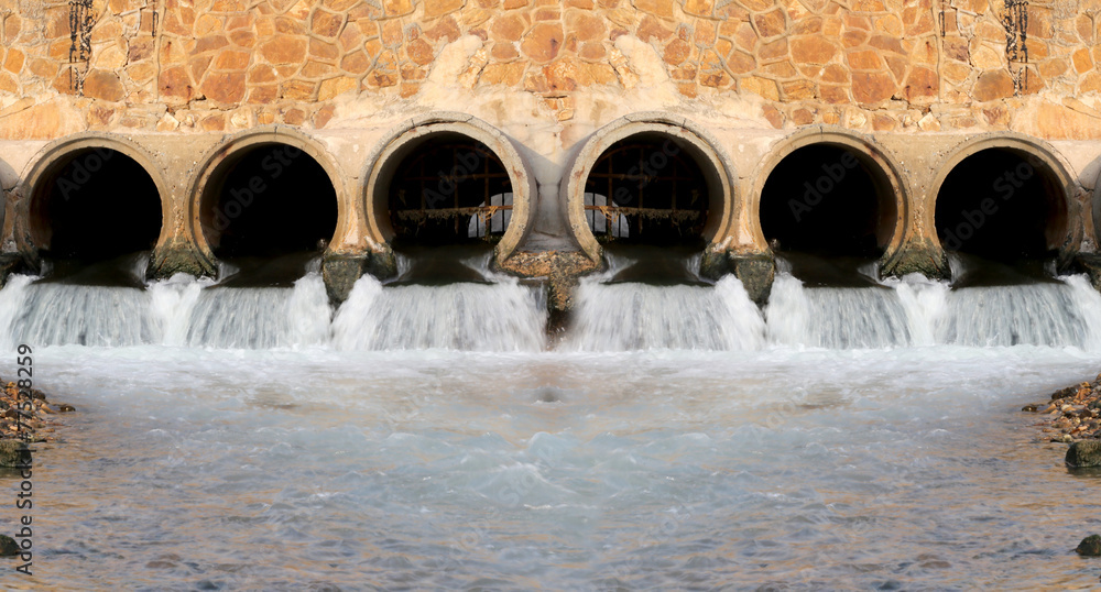 Obraz premium Drains.