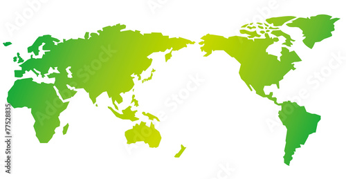 World map of dots Vector