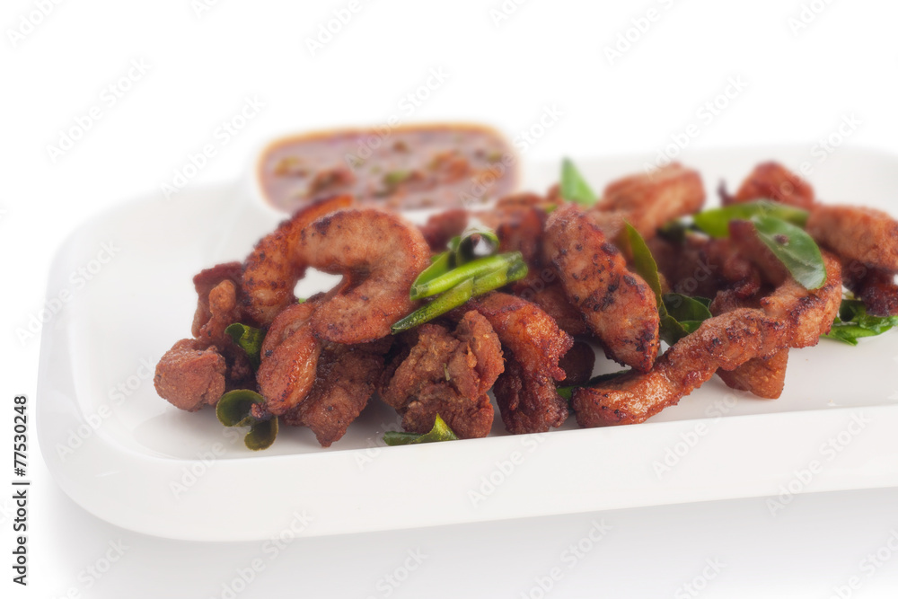 Fried sun-dried Lamb jerky Fried sun-dried Lamb jerky