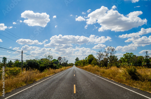 Road and Sky