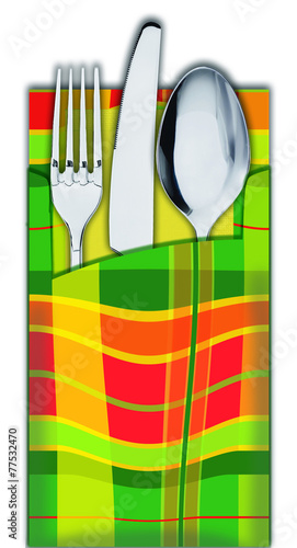 Couverts Madras
