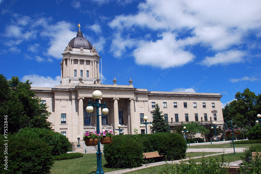 Manitoba Legislative Building in Winnipeg