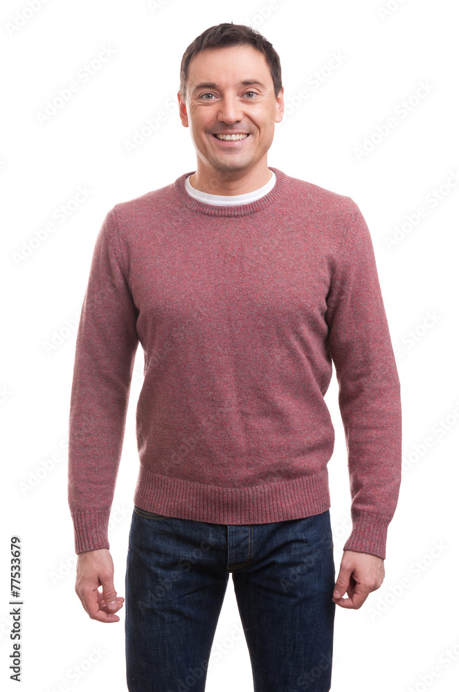 handsome happy man isolated handsome happy man isolated