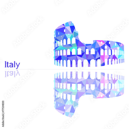 symbol of Italy, vector illustration