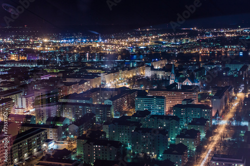 Night View Of Tampere 1 photo