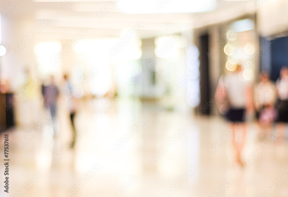 Blur store with bokeh background Blur store with bokeh background