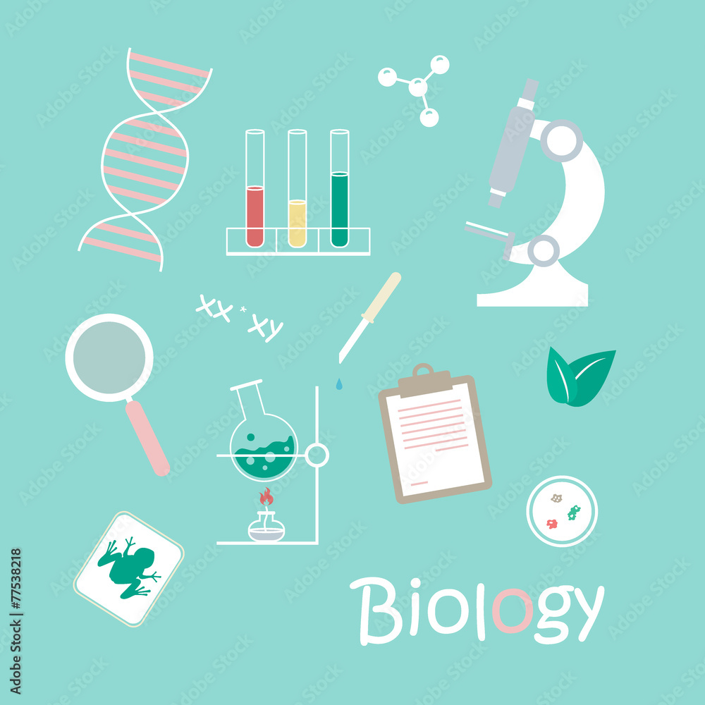 Vector Set: Science Lab Objects and Icons Vector Set: Science Lab Objects and Icons