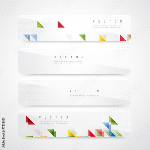 Flyer template header design.