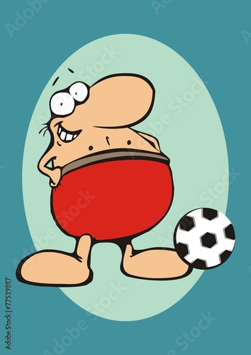 footballer, frame