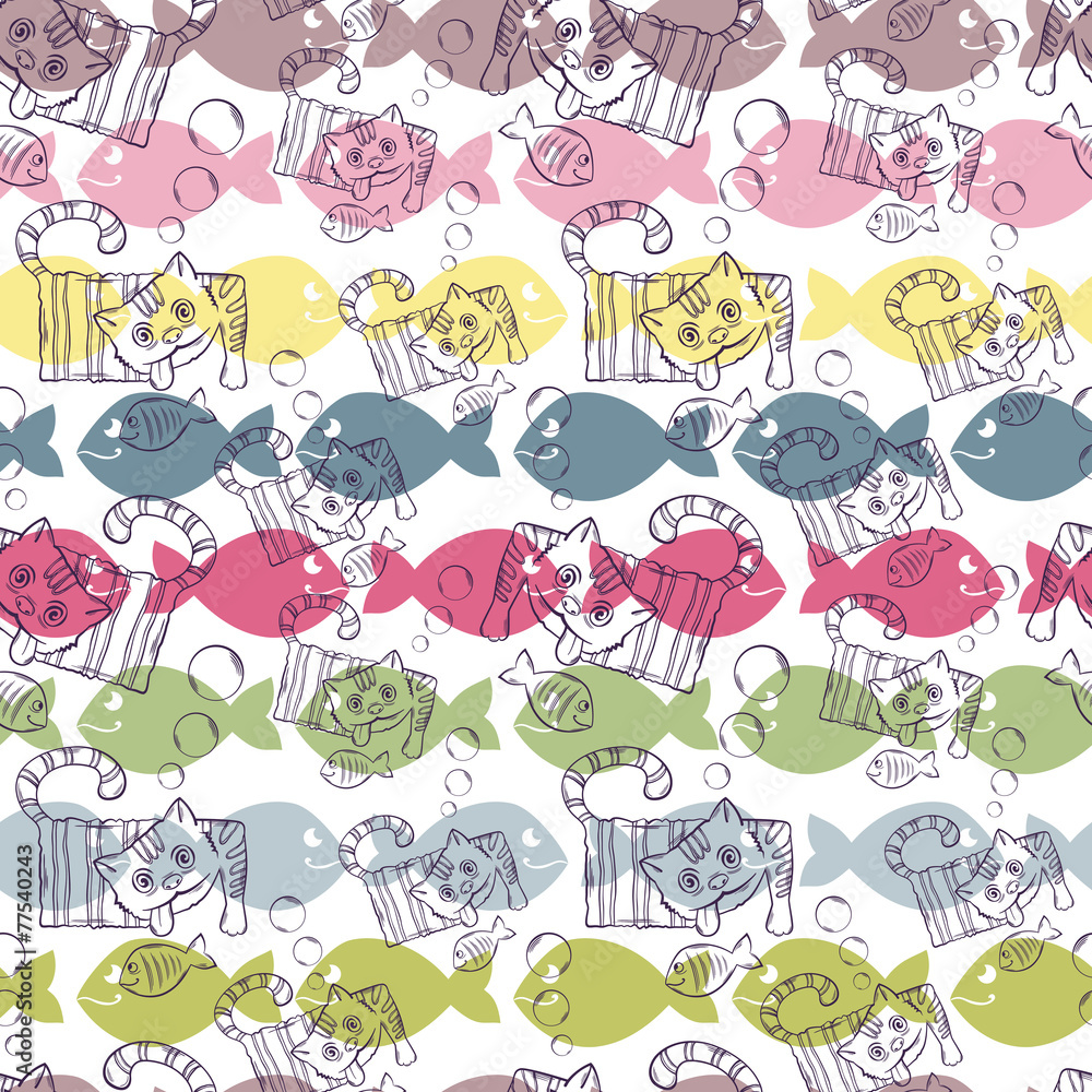 Cat pattern Cat pattern