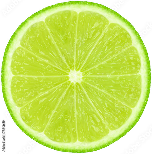 Fotografia, Obraz lime slice