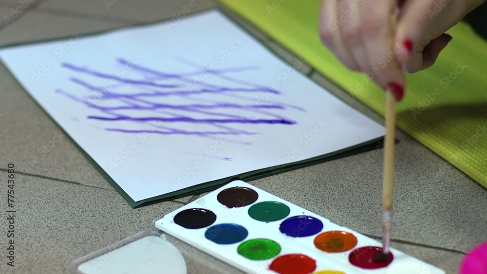 Painting gouache and watercolor class Painting gouache and watercolor class