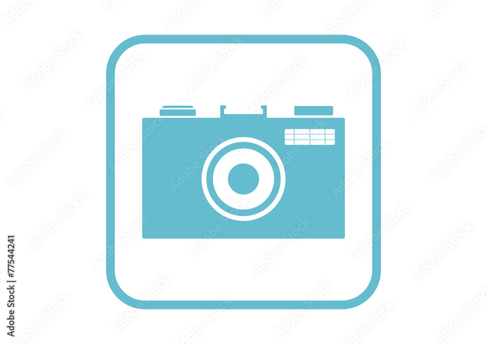 Camera vector icon on white background Camera vector icon on white background