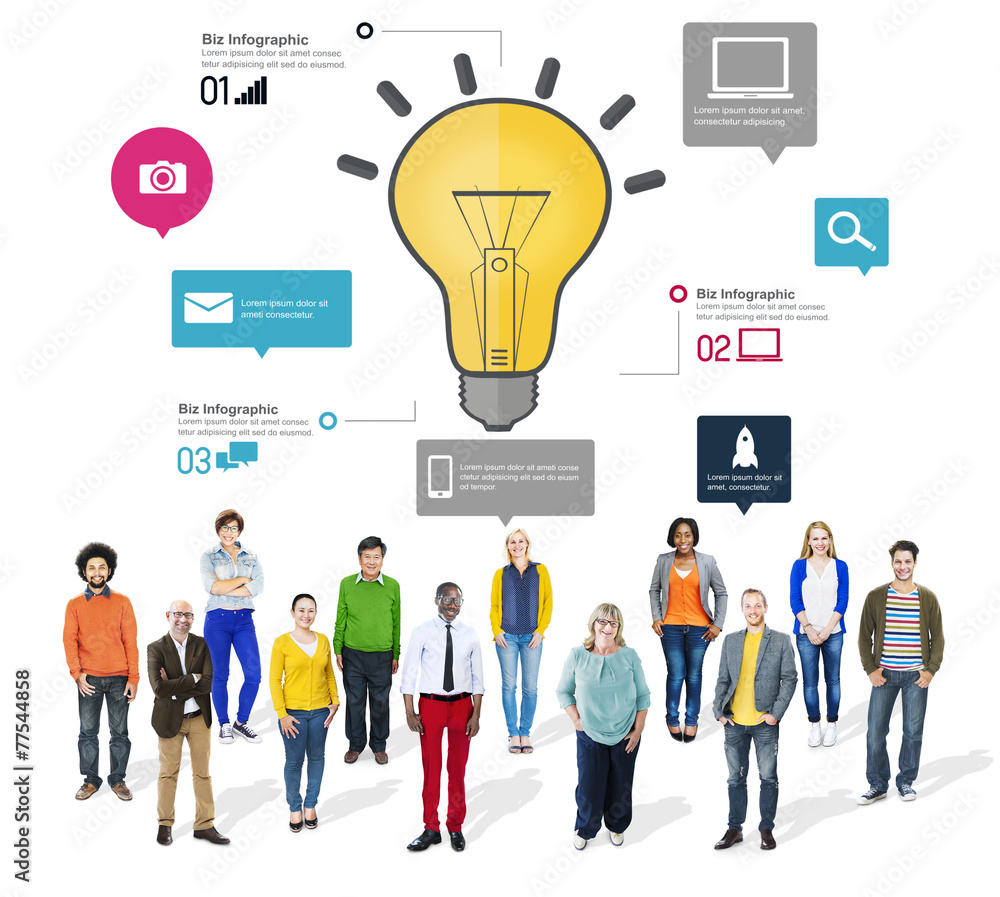 Ideas Inspiration Creativity Biz Infographic Innovation Concept Ideas Inspiration Creativity Biz Infographic Innovation Concept