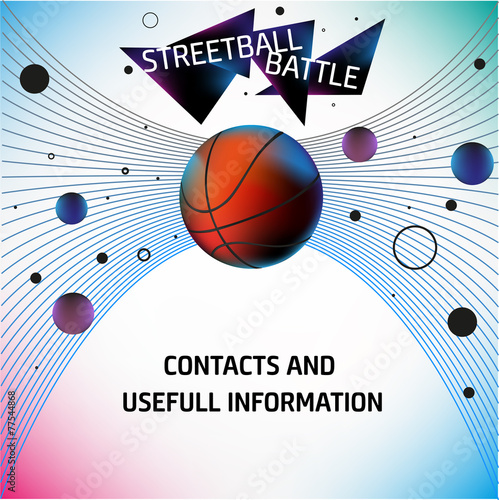 Basketball and streetball flyers