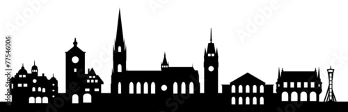 Skyline Freiburg im Breisgau