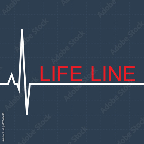 Vector life pulse line