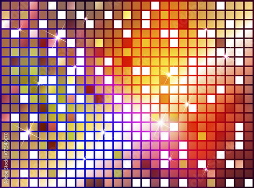 abstract background with shiny shapes