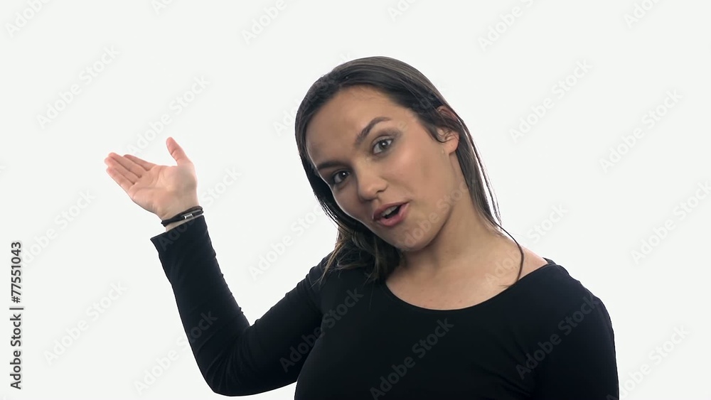 Person showing on virtual background in slow motion
Person showing on virtual background in slow motion