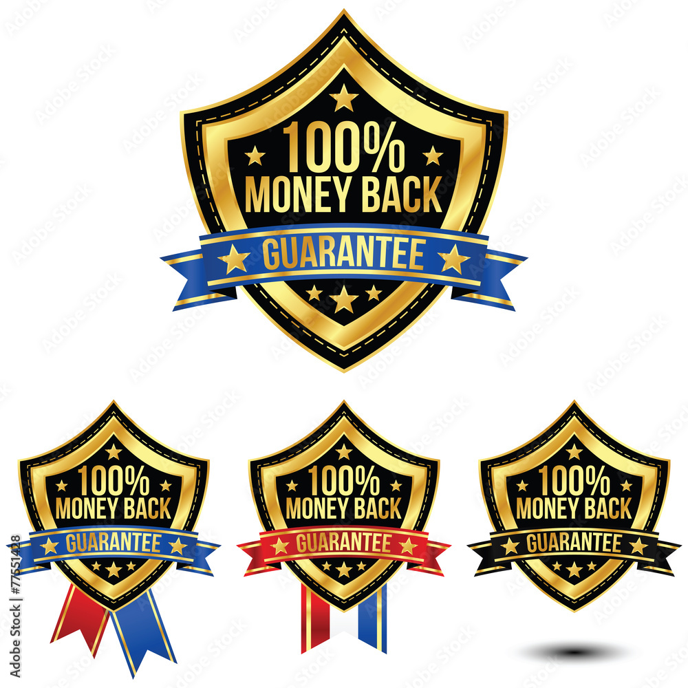 Naklejka premium Money Back Guarantee
