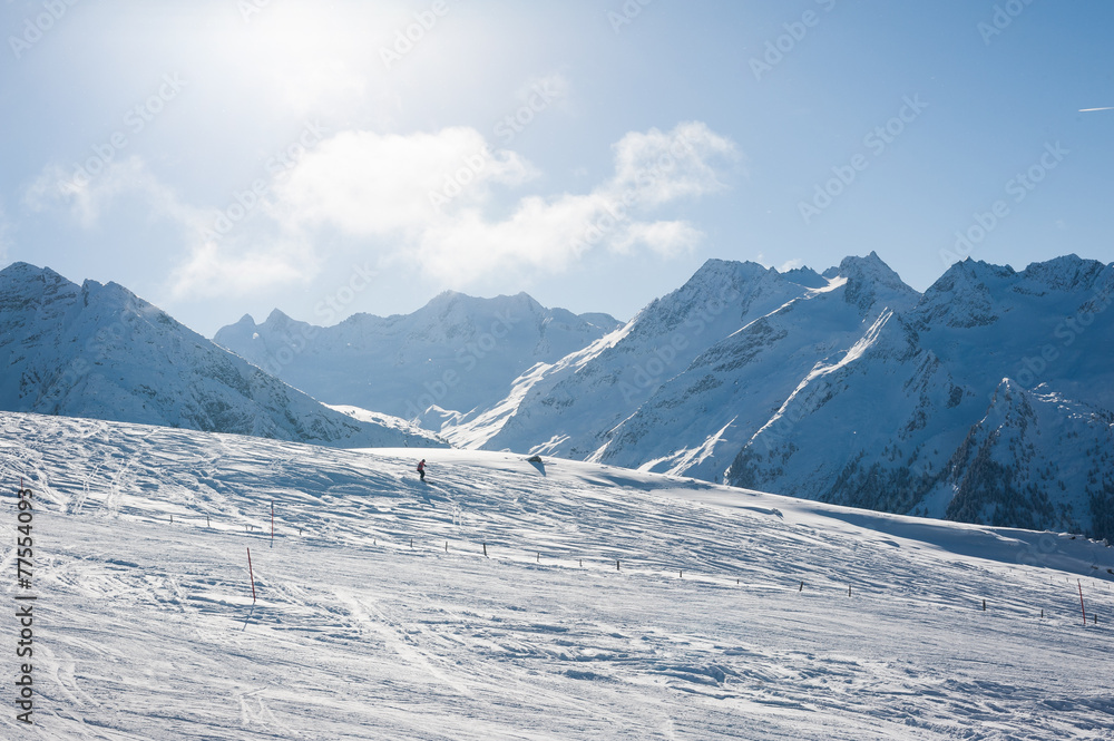 Fototapeta premium Zillertal Arena
