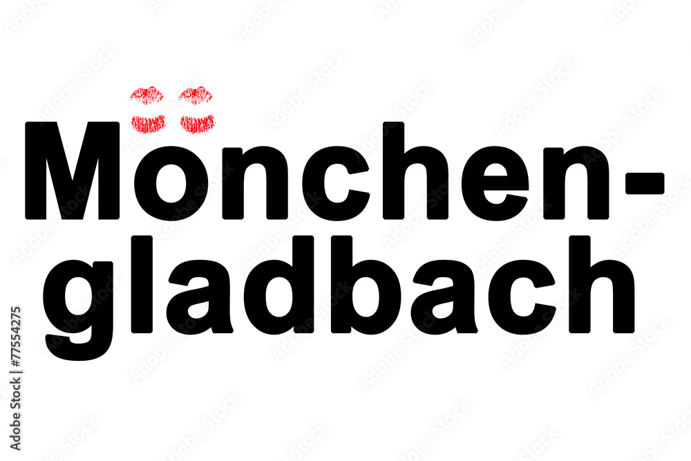 Fototapeta premium Lieblingsstadt Mönchengladbach