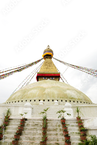 Beautiful dome of Swayambhunath Stupa