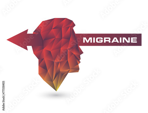 Head pain illustration