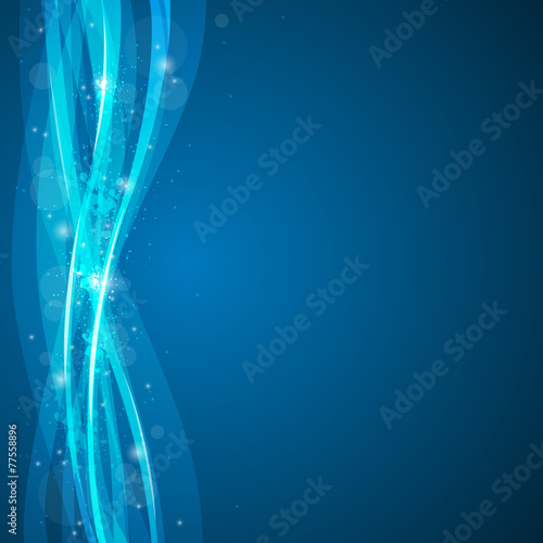 Abstract lines and glow