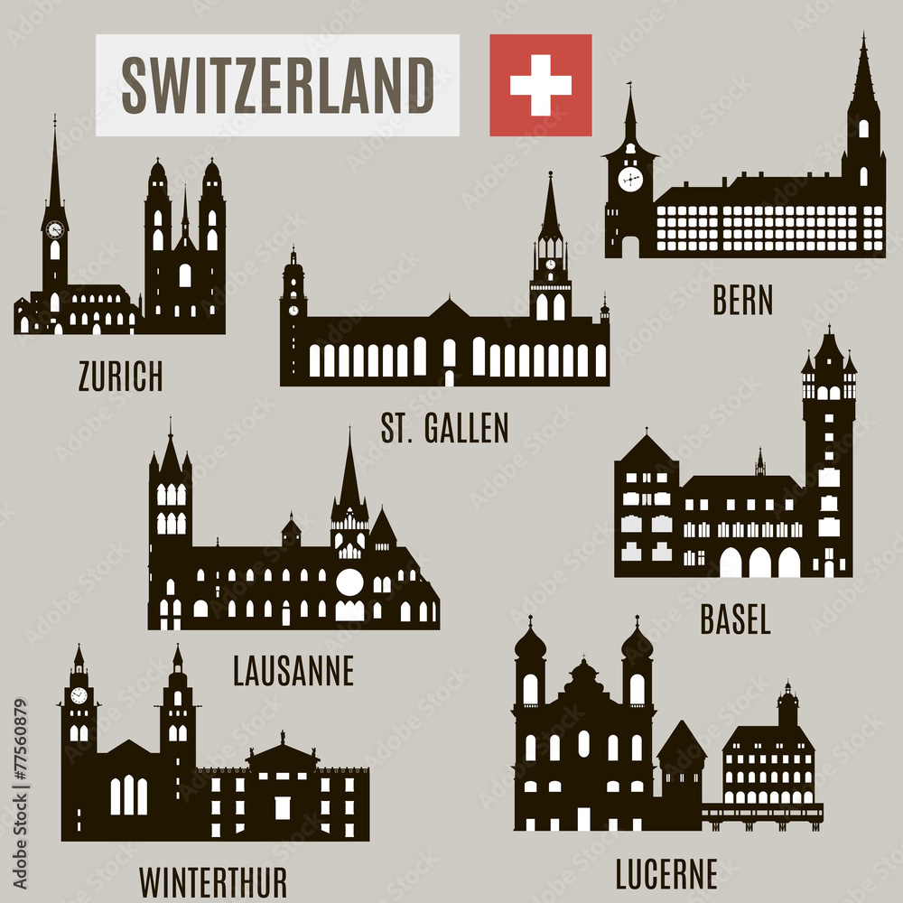 Cities in Switzerland