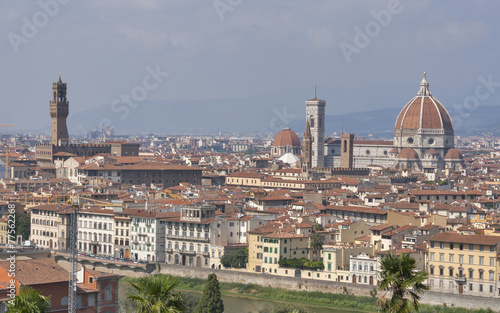 Cityscape of Florence, Italy with the Duomo Cathedral © Panama