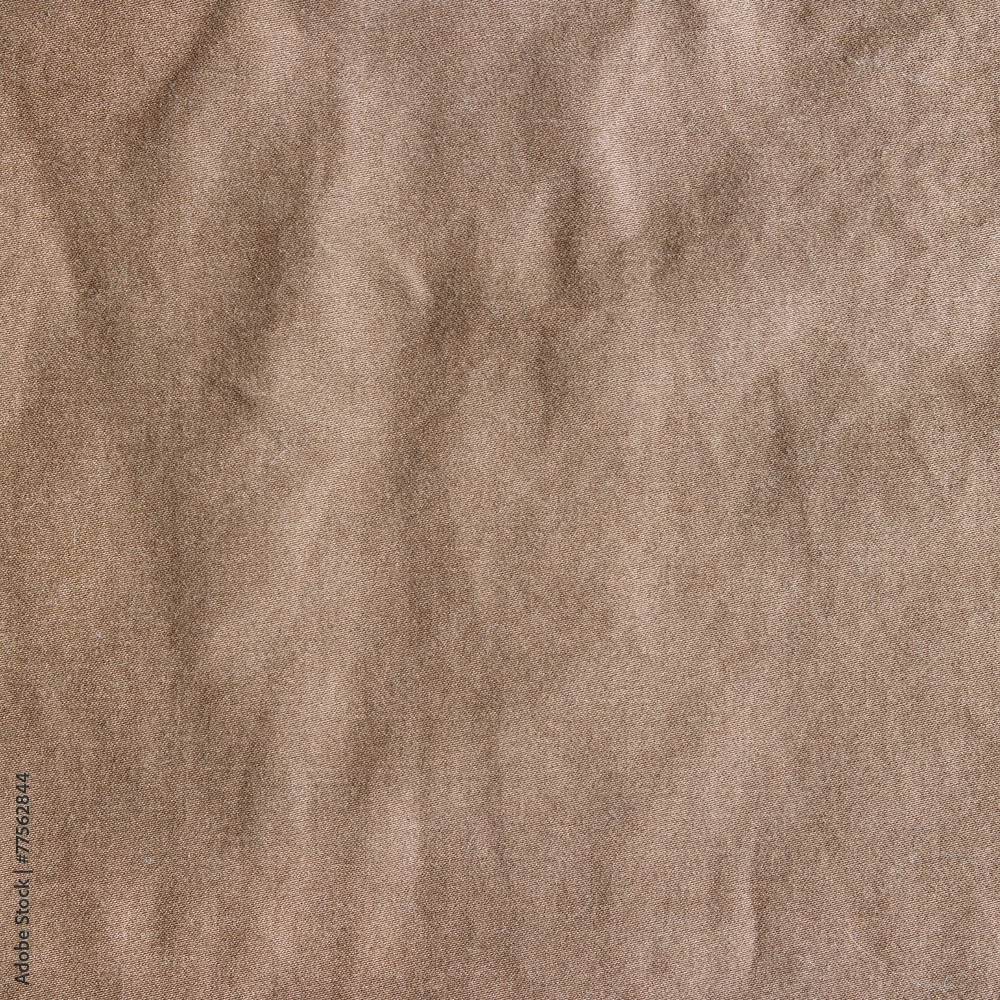 Naklejka premium Brown fabric texture.