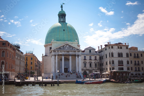 Grand Canal and Basilica Santa Maria della Salute © Ulia Koltyrina