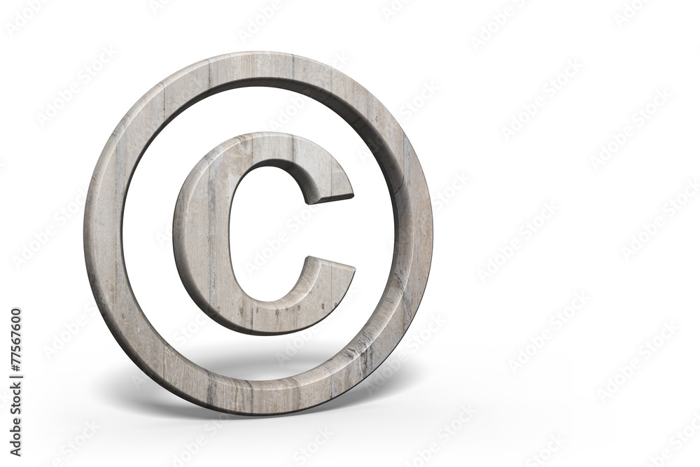Obraz premium Copyright