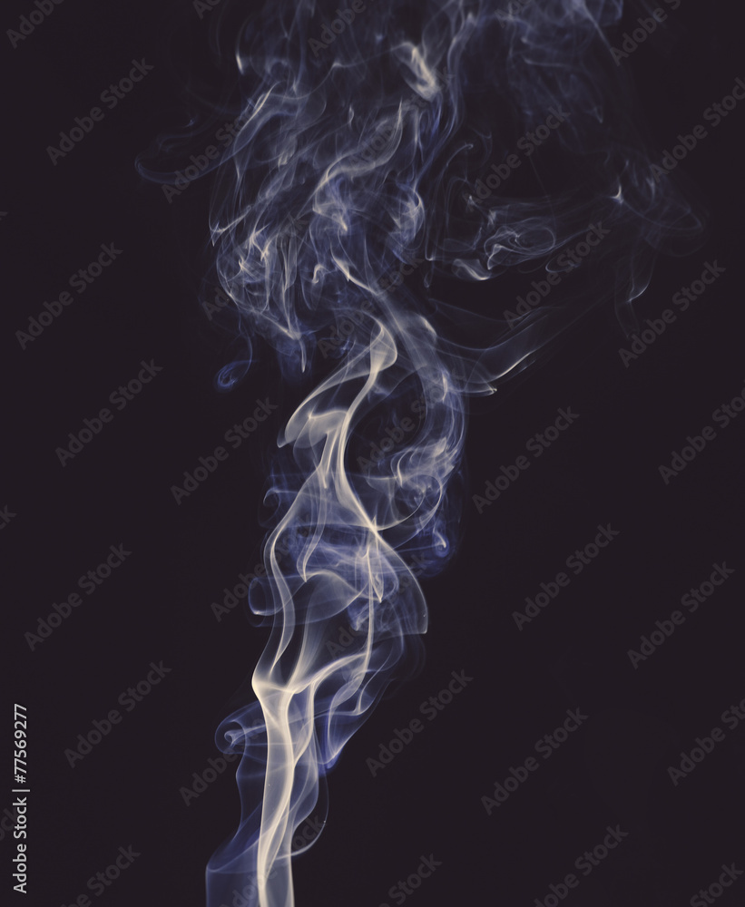 Blue smoke. Blue smoke.